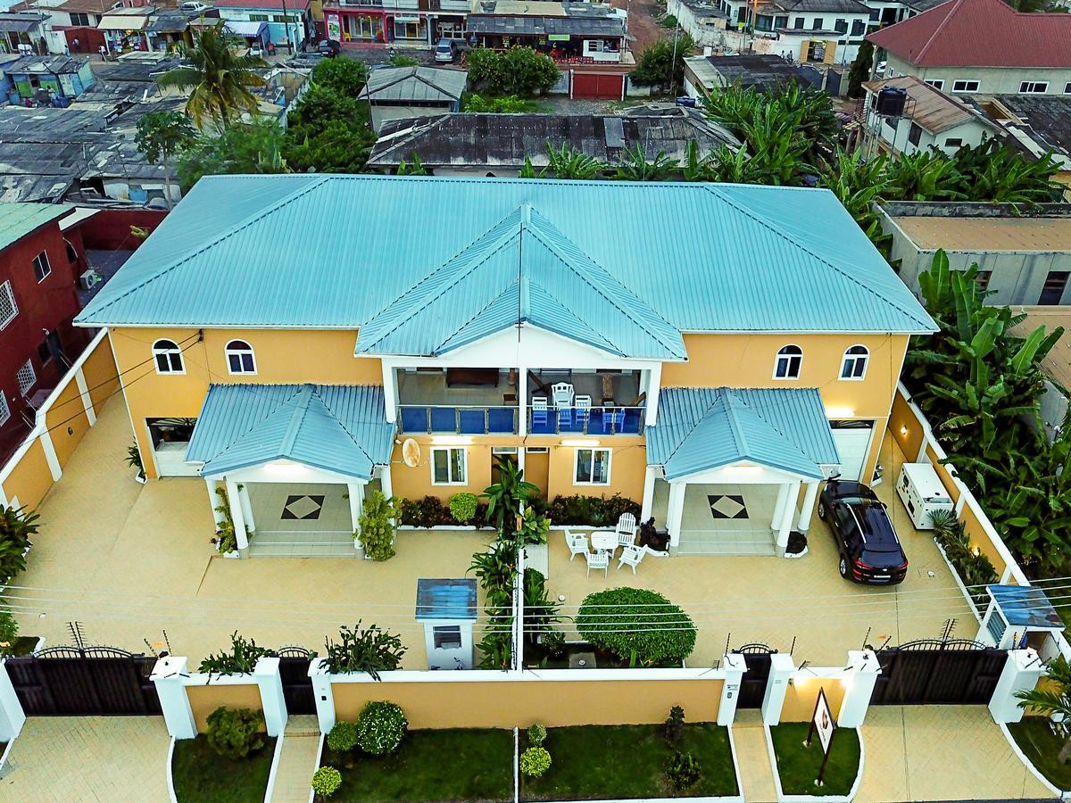 @Home Boutique B&B Hostel And Suite Akkra Exterior foto