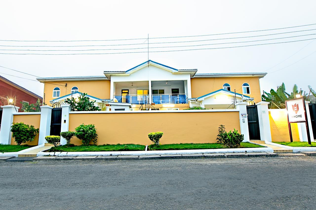 @Home Boutique B&B Hostel And Suite Akkra Exterior foto