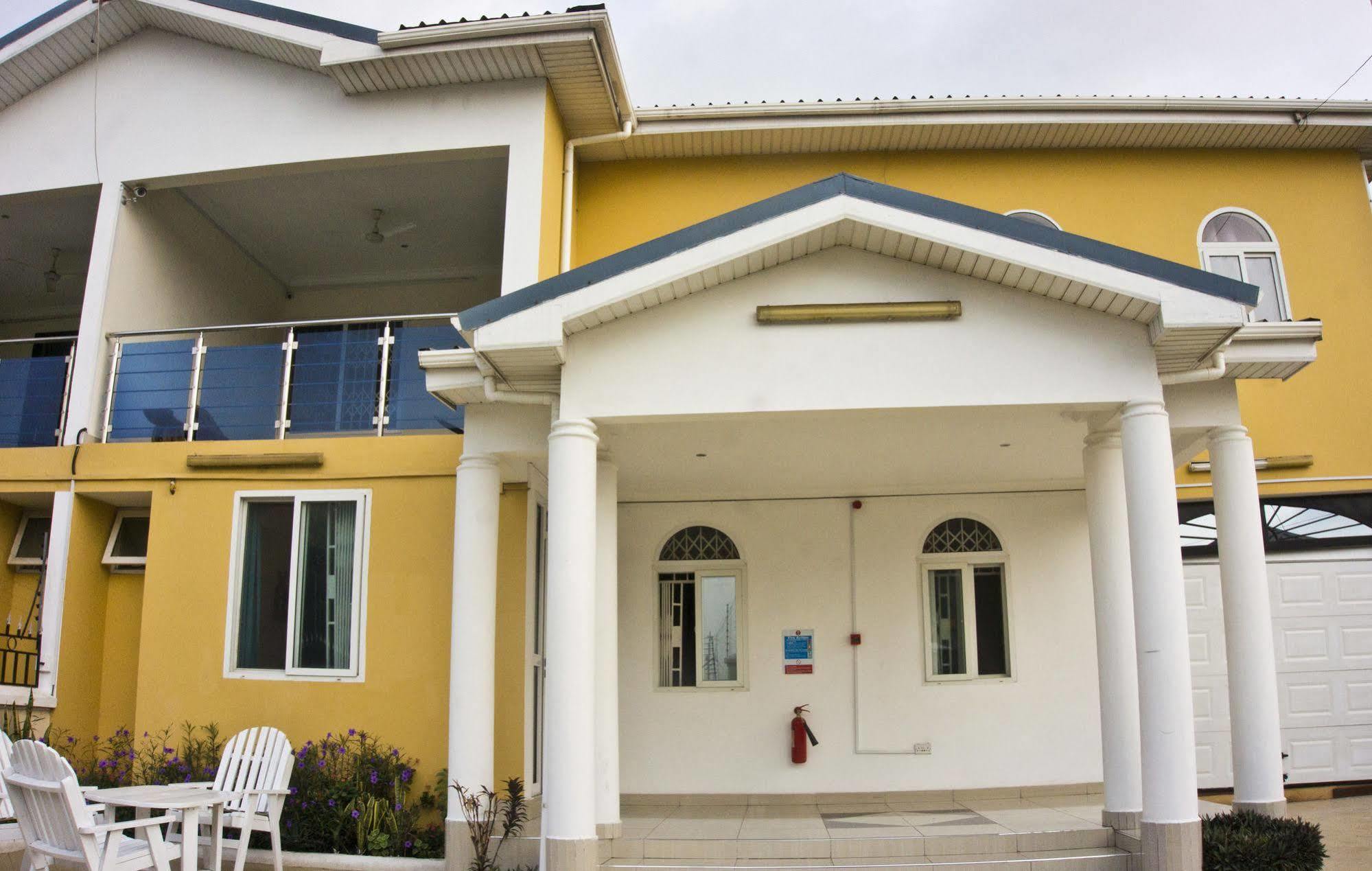 @Home Boutique B&B Hostel And Suite Akkra Exterior foto